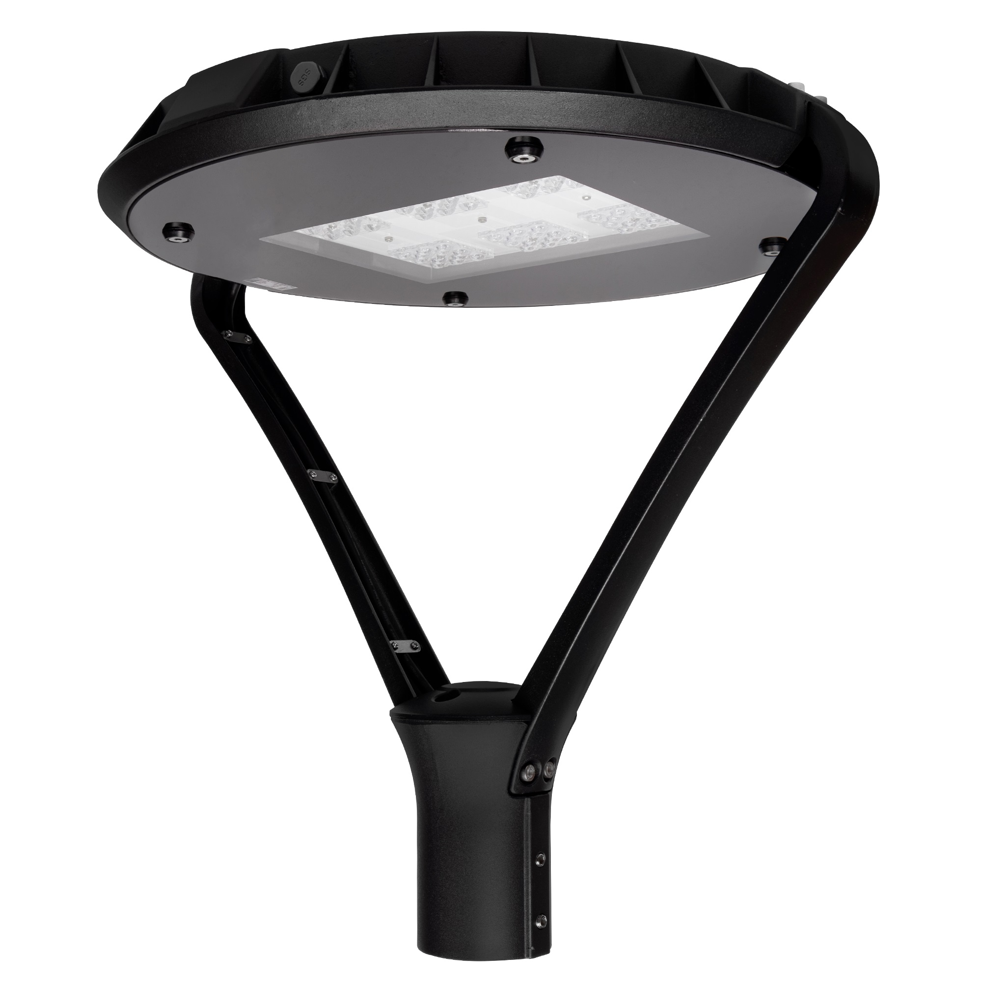 Светильник парковый ДКУ-60 Вт 7200 Лм 5000K IP65 черный 100-270 В 5лет гар