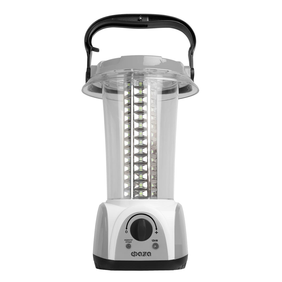 Фонарь светодиодный аккумуляторный AccuF5-L84-gy (серый) ФАZА