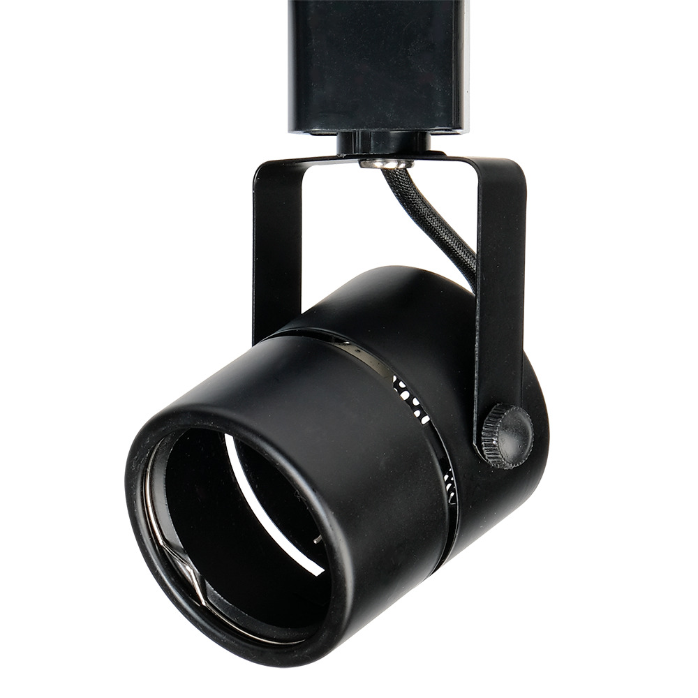 Светильник светодиодный трековый на шинопровод до 50W ДПО-50Вт черный под лампу GU5.3