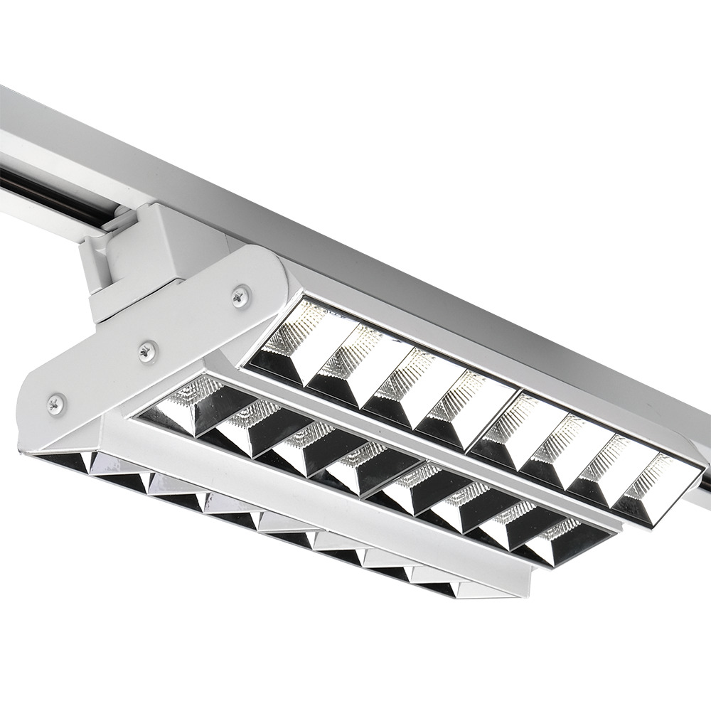 Светильник светодиодный трековый на шинопровод белый ДПО-60Вт IP40 3000К 5100Лм PTR 2260R 3S