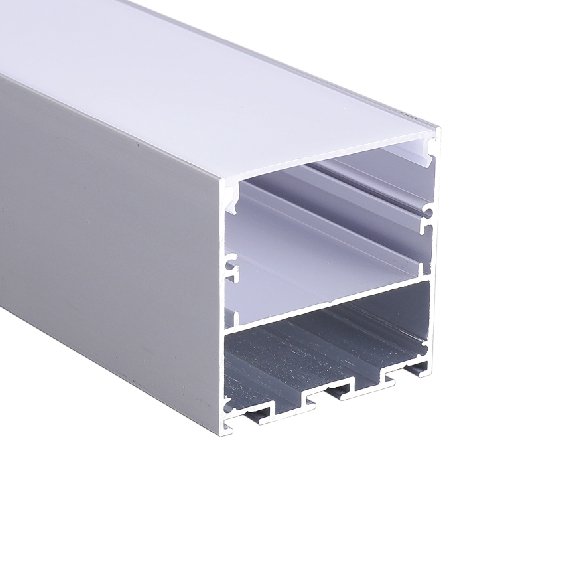 Профиль PAL 5050 (комплект) накладной 2 м анодированный с подв. для светодиодной ленты