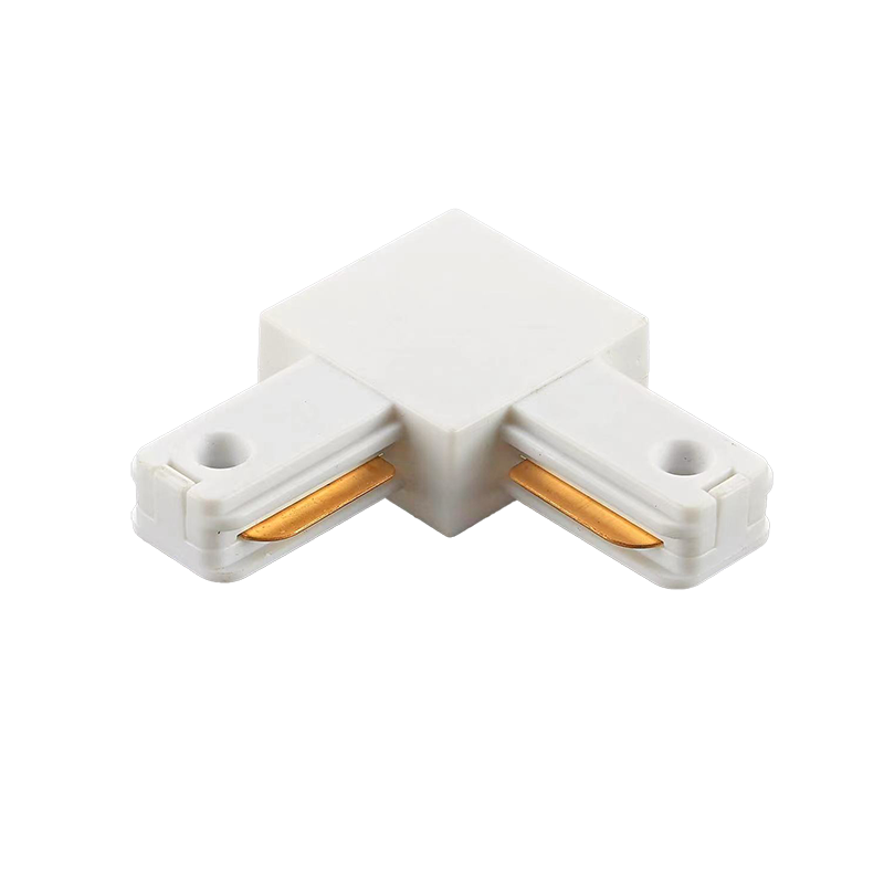 Коннектор белый (пластик) L- обр. PTR P CL-WH