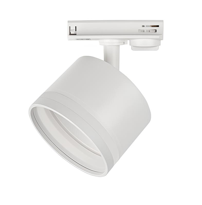 Светильник светодиодный трековый на шинопровод ДПО GX53PTR 31 GX53 WH 230 В IP20 без лампы белый корпус