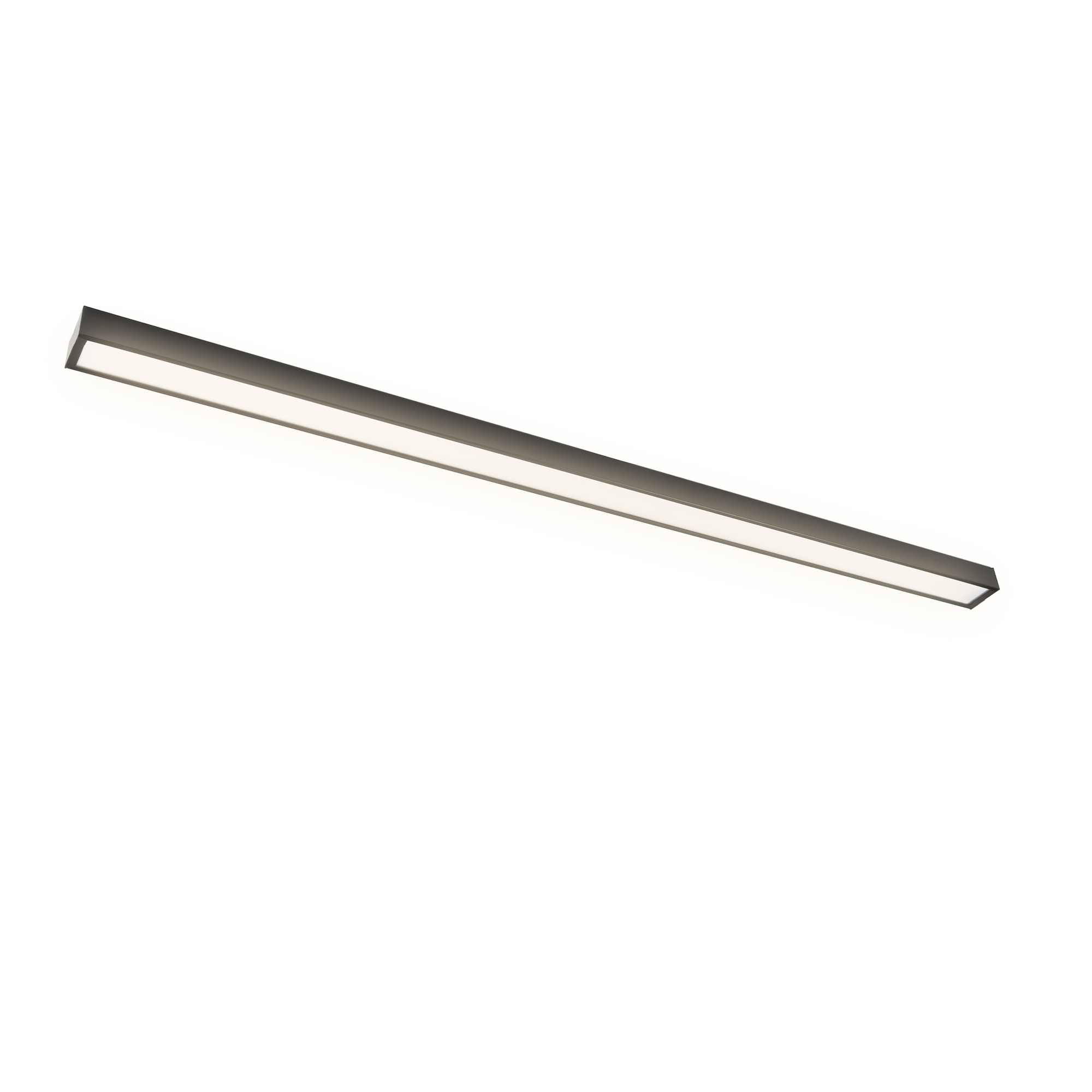 Светильник светодиодный ДПО-24Вт 4000К IP40 черный для реечных потолков