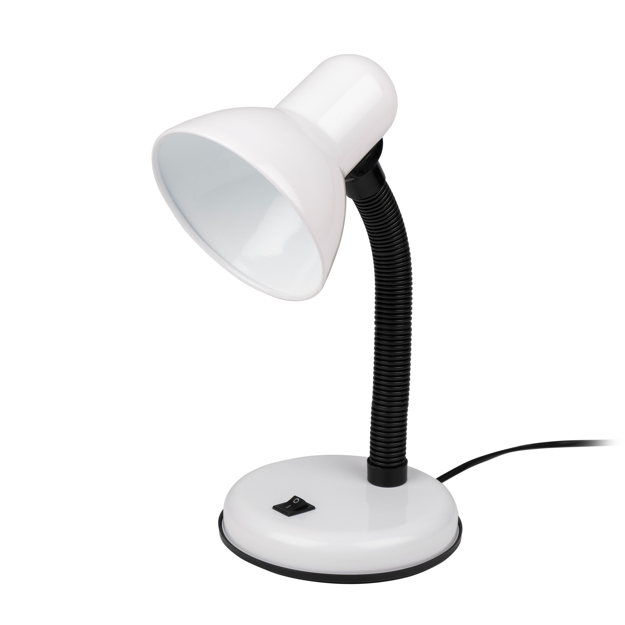 Светильник светодиодный настольный TBL-05 Е27 на подставке белый ФАZА