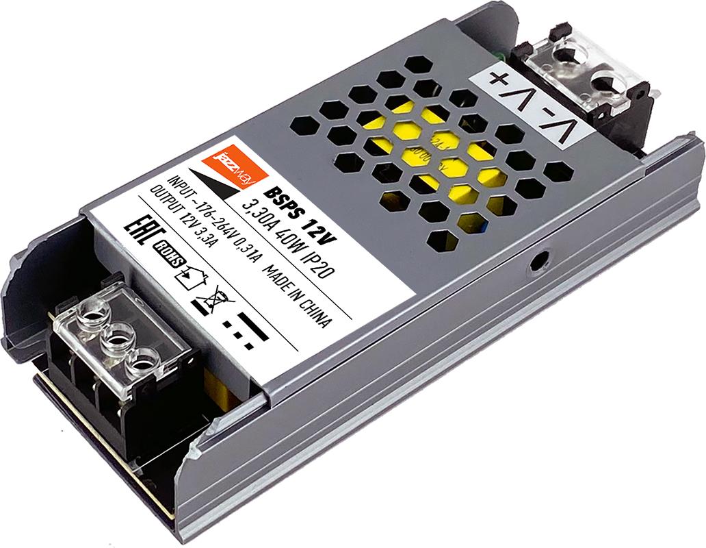 Драйвер LED, 40Вт, 12В IP20