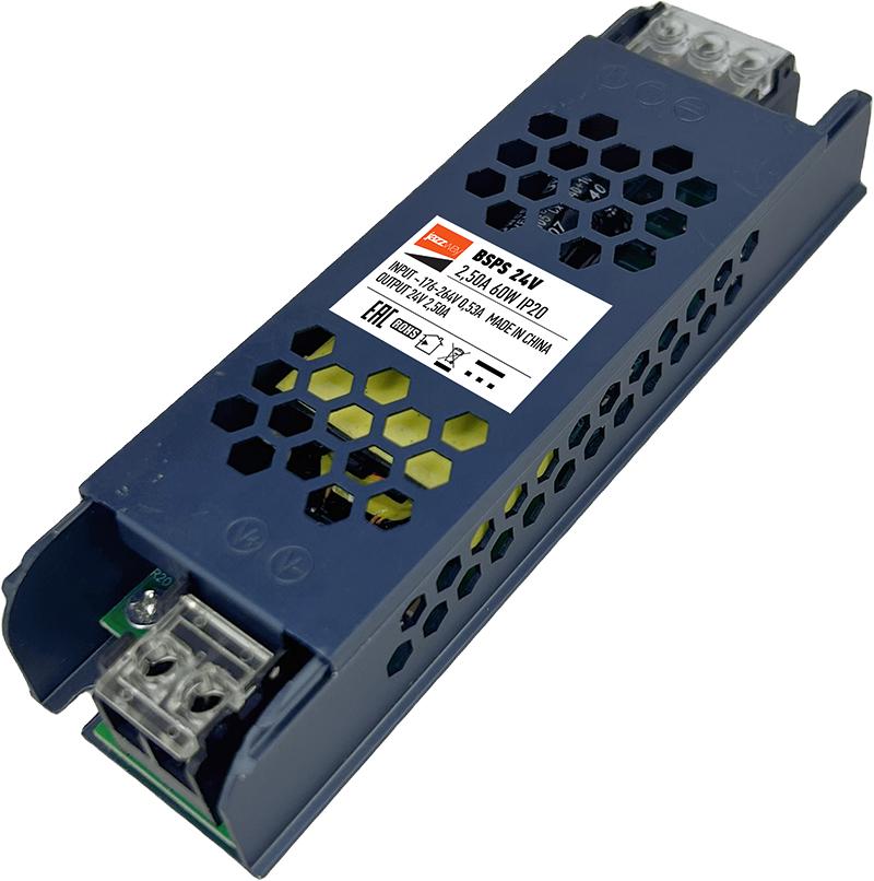 Драйвер LED,60Вт, 24В IP20