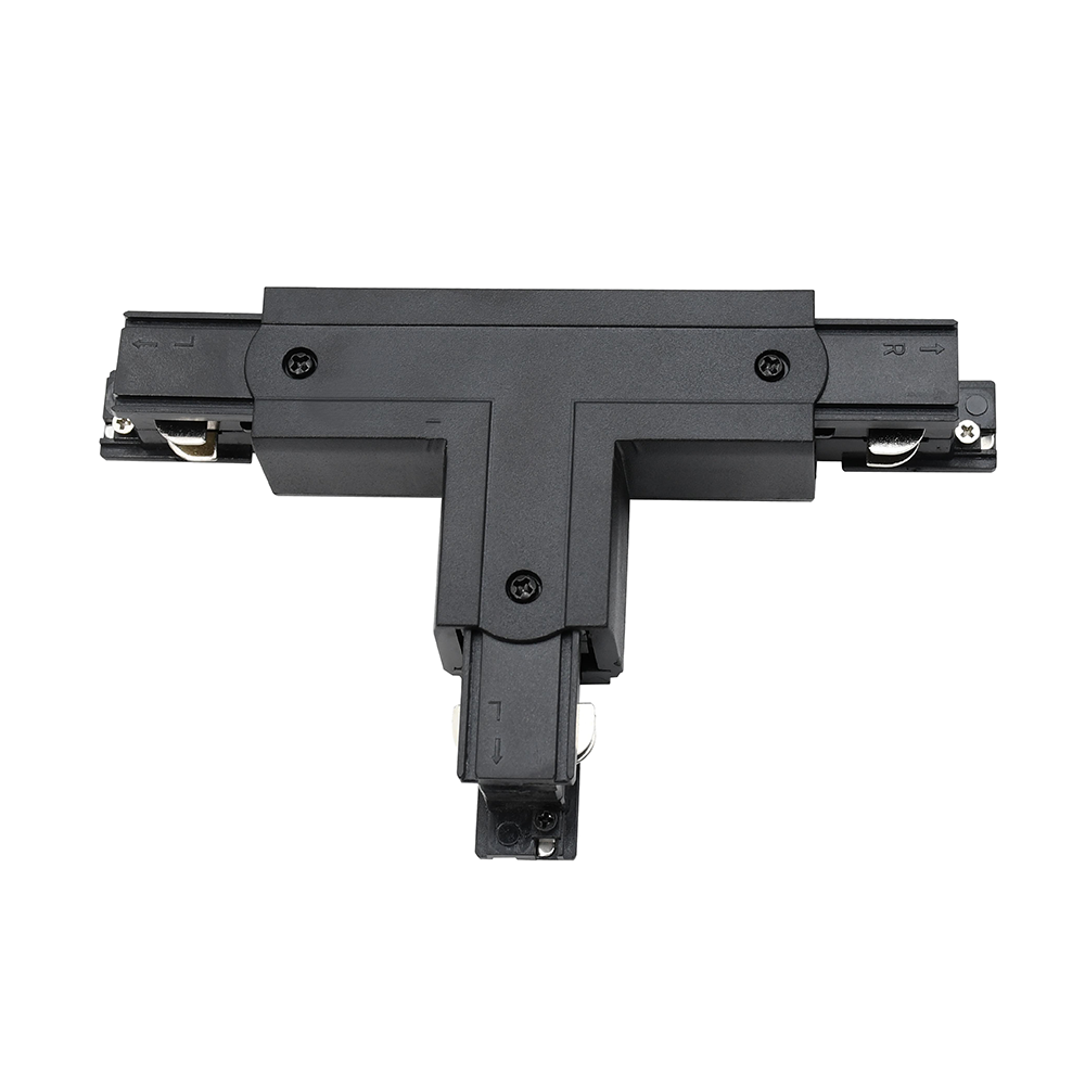 Коннектор черный левый внутр. T-образн. для 3Ф шинопровода 3P PTR CT-BL L/INT