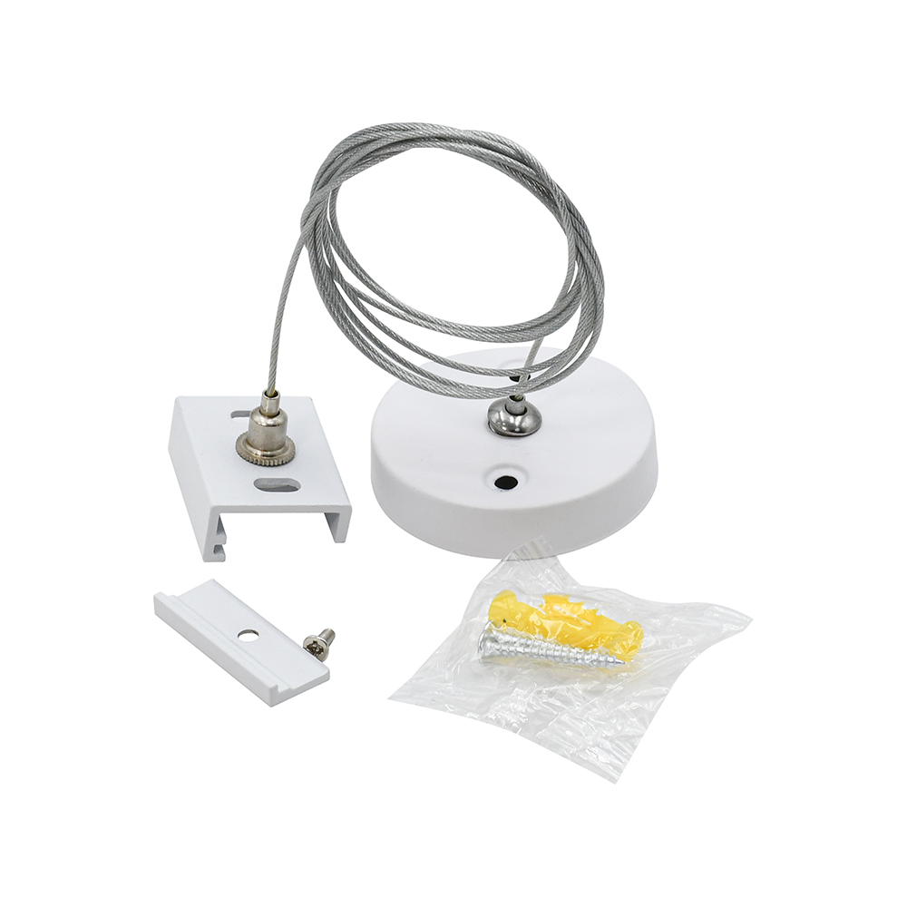 Подвес для 3Ф шинопровода белый 3P PTR S-2m WH