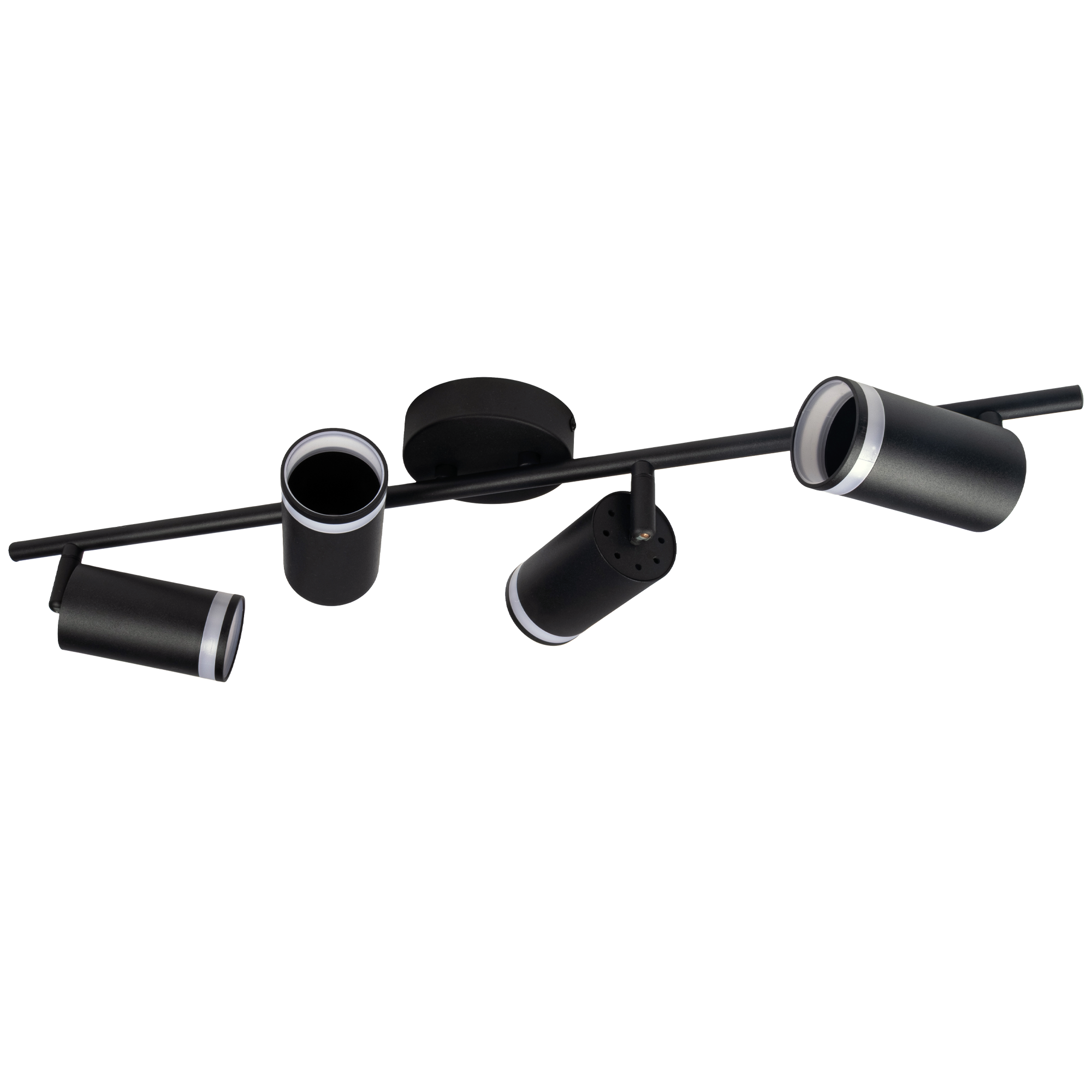 Светильник декоративный ДПО 0104 4xGU10 черный 230V IP20 JazzWay