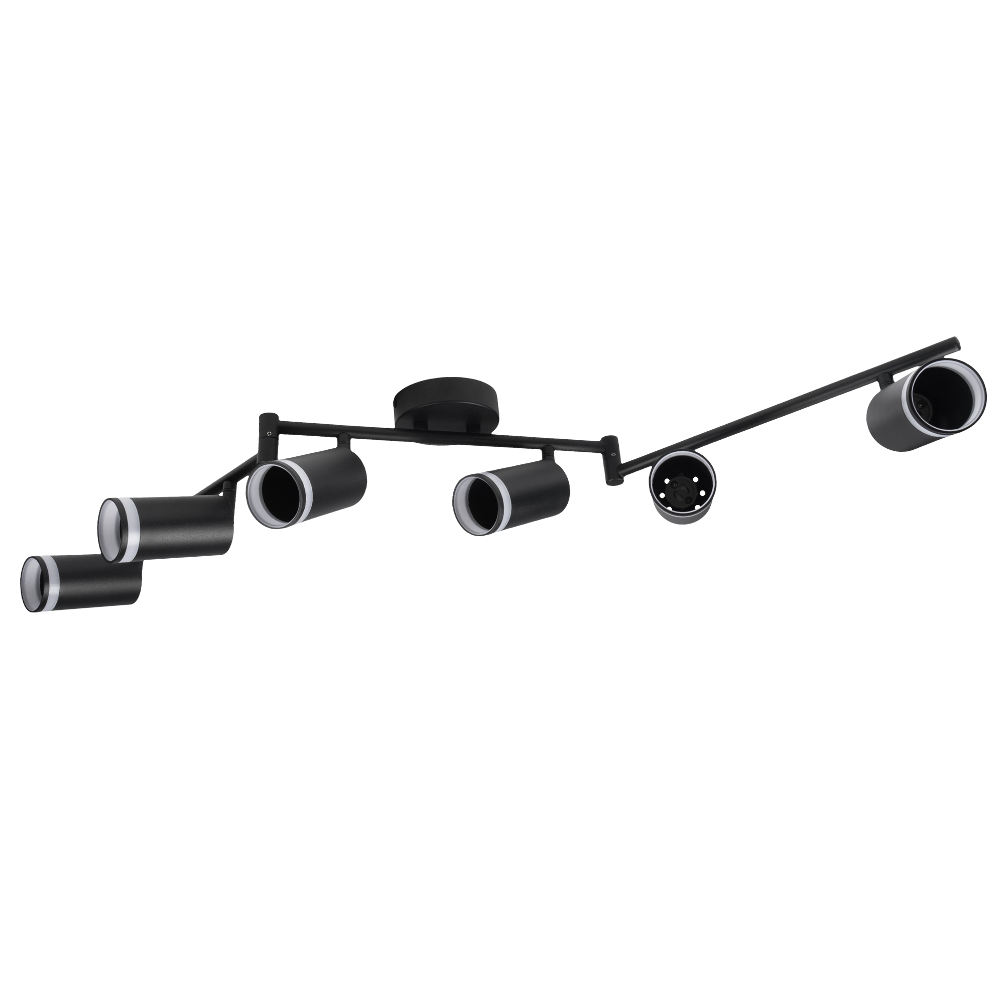 Светильник декоративный ДПО 0306 6xGU10 черный 230V IP20 JazzWay