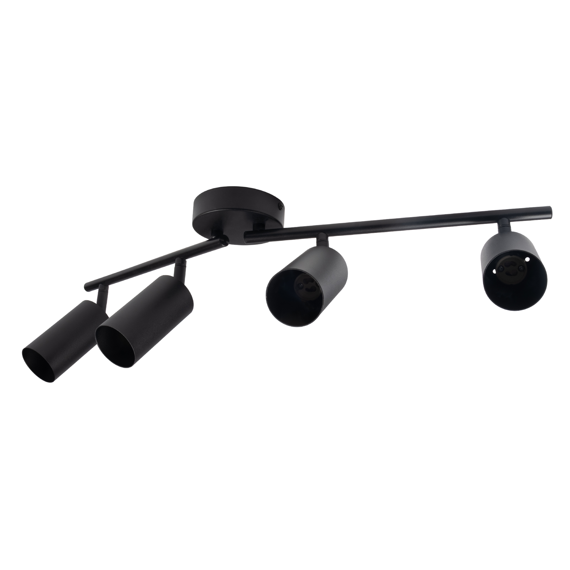 Светильник декоративный ДПО 0504 4xGU10 черный 230V IP20 JazzWay