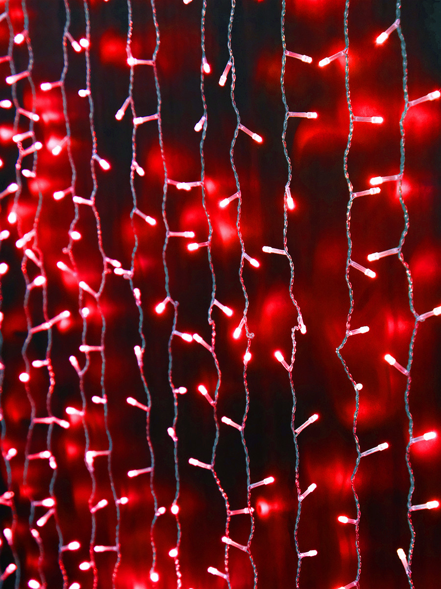 Электрогирлянда Занавес LDCL544-R-E внутренняя 150x220 544L LED