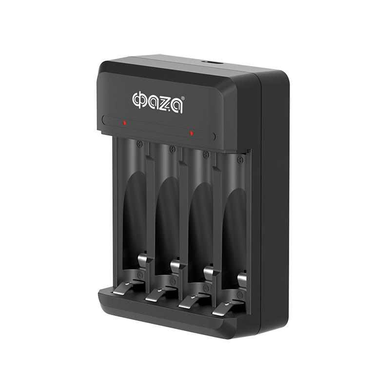 Зарядное устройство для аккумуляторов АА/ААА питание от USB с кабелем CND-4-03 ФАZА