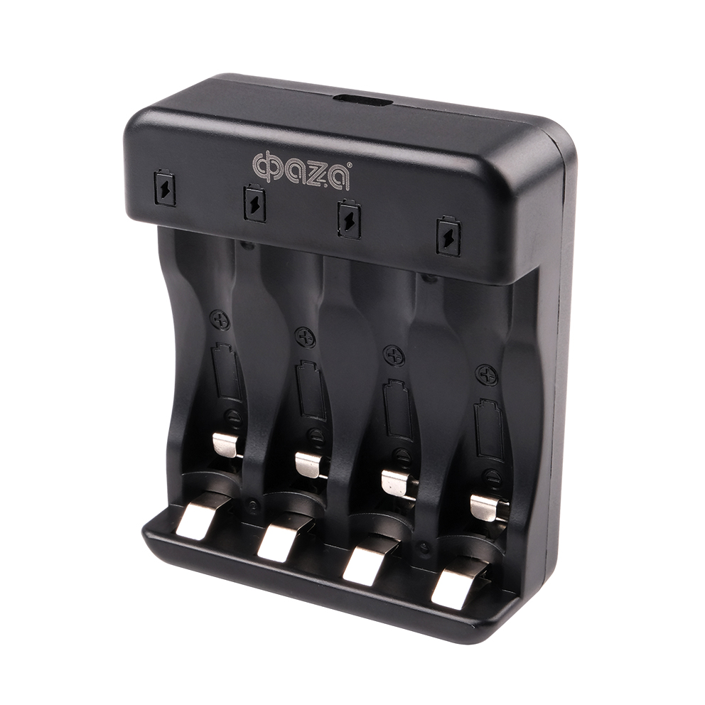 Зарядное устройство для аккумуляторов АА/ААА питание от USB с кабелем CND-4-03 ФАZА