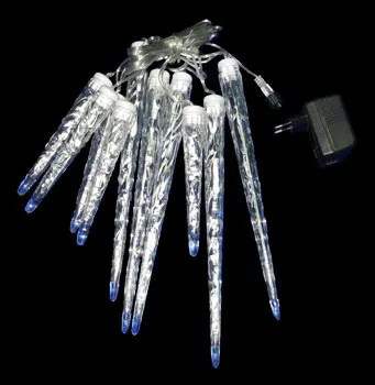 Гирлянда Сосульки 100LED 1.6 м IP65 белая
