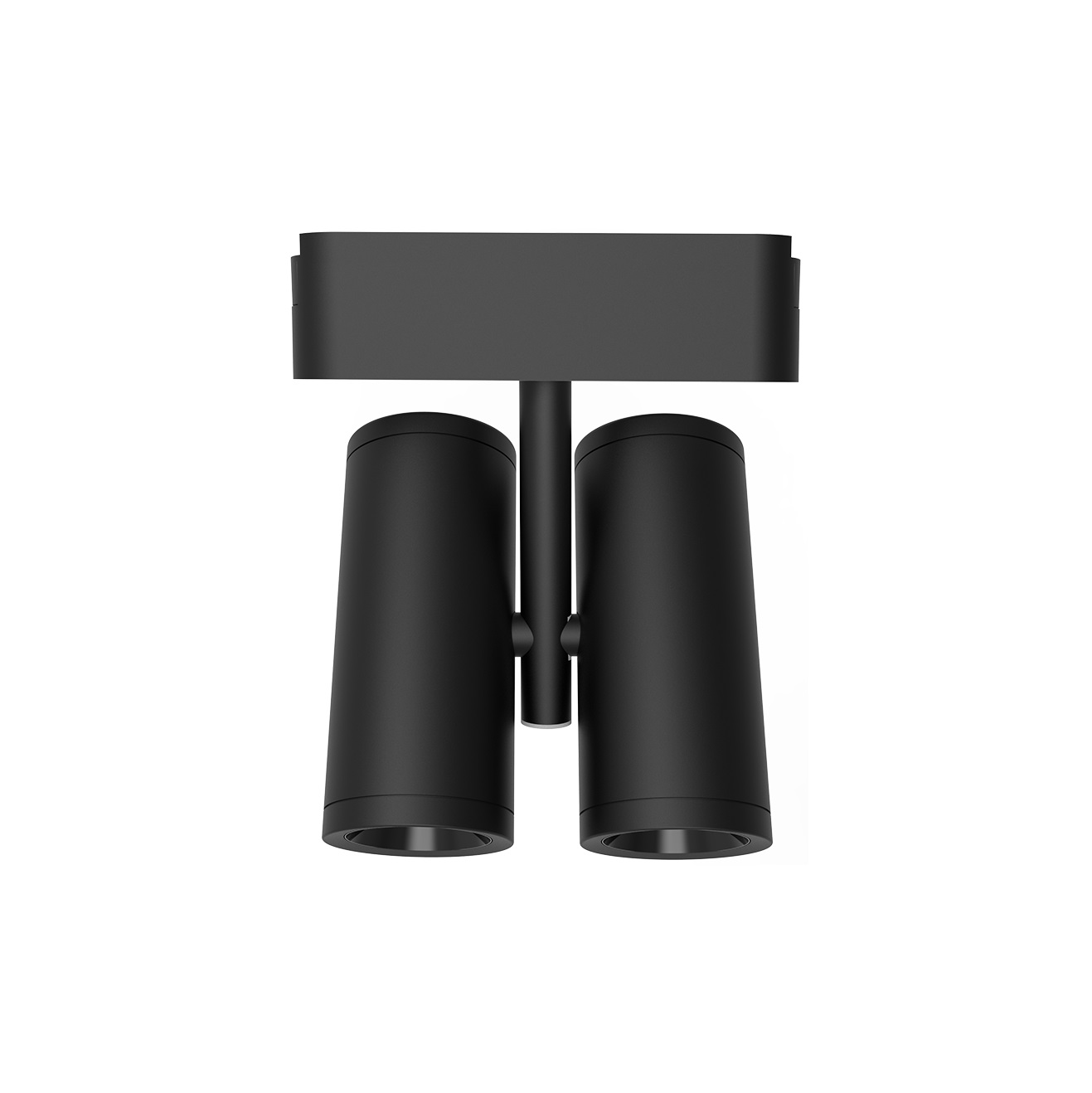 Светильник трековый светодиодный низковольтный ДПО16 2320A 2X10W 4000K 36 град черный IP20