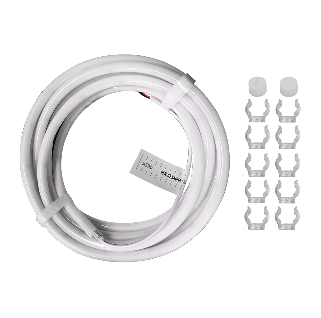 Лента светодиодная SAUNA 24V PFN-03 2835/120 3000K теплый белый d13mm IP68 /5m/