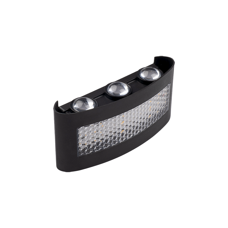 Светильник светодиодный фасадный ДБУ-81170 6W+4W 3000K BL 900Лм черный  IP54