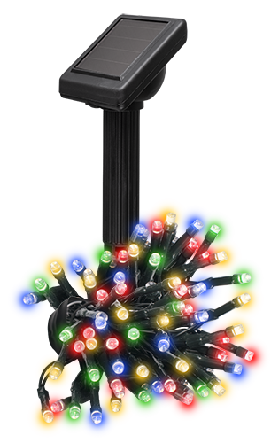 Гирлянда светодиодная солнечная SLR-G01- 50M мультицвет, 50 LED