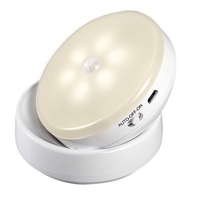 Светильник светодиодный управляемый датчиками TS8-L6-Accu-wm теплый свет PIR - датчик