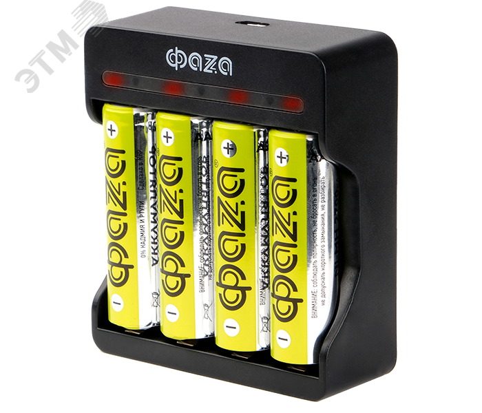 Изображение товара Зарядное устройство для аккумуляторов B-95USB 4x AA Ni-MH Ni-Cd USB