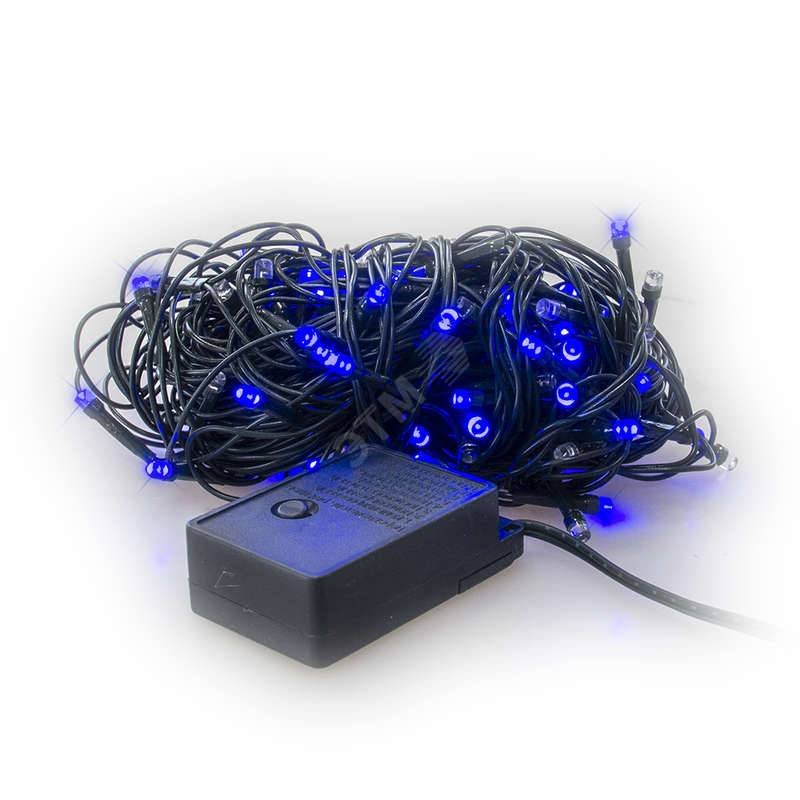 Электрогирлянда светодиодная нить 200 синих светодиодов IP20, 20 м, ILD200C-GB