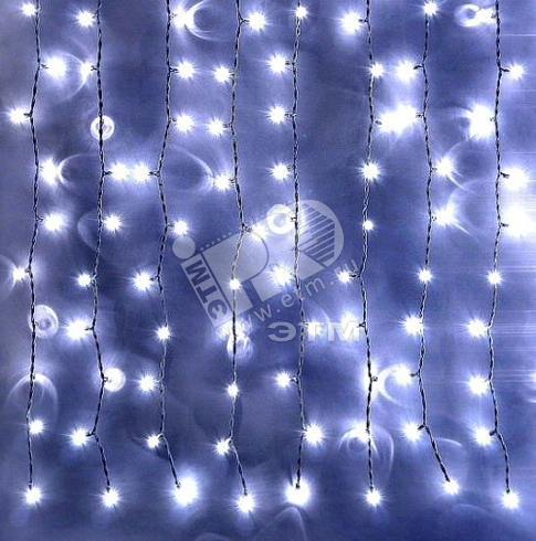 Электрогирлянда Занавес LDCL368-W-E 150x150 368L LED. белый
