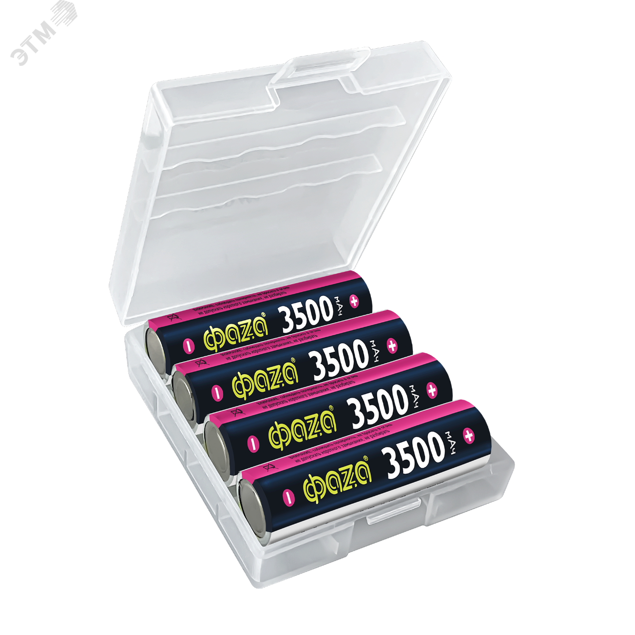 Изображение товара Аккумулятор Литий-Ионный 18650 3500мАч PB-4 ФАZА высокое качество