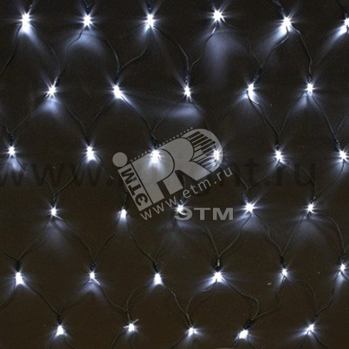 Гирлянда-сетка NTLD144-WW-E-F 10% мигающих LED уличная теплый белый