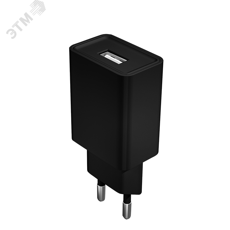 Изображение товара Зарядное устройство сетевое ФАZА PA-10A-bk 10Вт USB-A для гаджетов черное