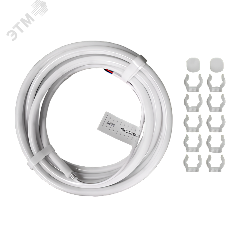 Изображение товара Заглушка торцевая для светодиодный ленты PFN-03 SAUNA 24V /компл. 2 шт (шт)