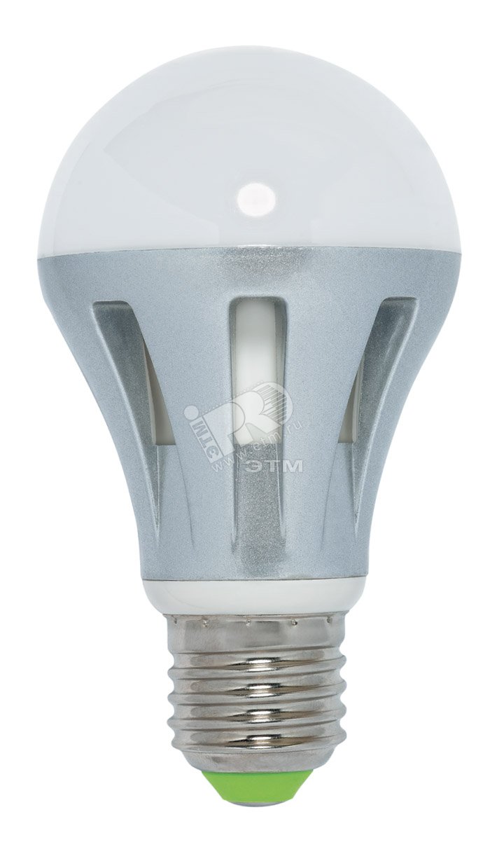 Лампа светодиодная LED 8вт E27 A60 холодная PLED 1007704 JazzWay