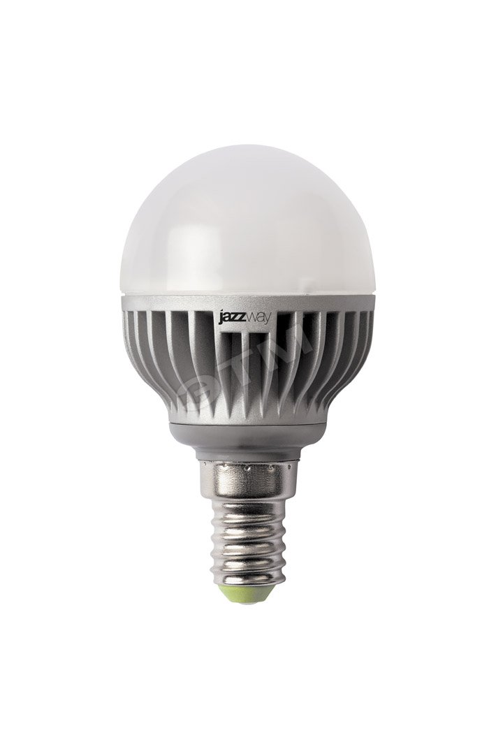 Лампа светодиодная LED PLED-G45 5Вт Е14 холодный 4000K G45 5wЕ14 40 JazzWay