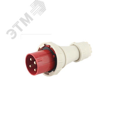 Изображение товара Вилка переносная PPC 034 3Р+РЕ 63А 380В IP67 Jazzway (шт)