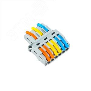 Изображение товара Клеммы СМК монтажные многоразовые проходные PTC-3P 4236 450V 32A 0.08-2.5(4.0)mm2 / 12 шт./ Jazzway (шт)
