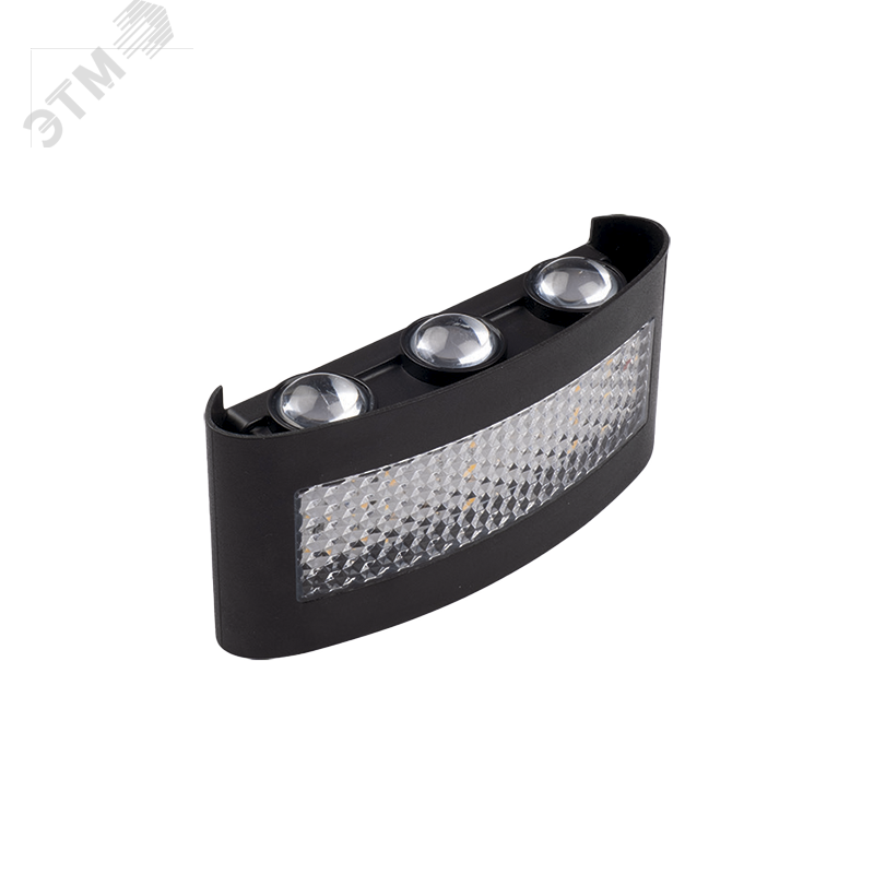 Изображение товара Светильник светодиодный фасадный ДБУ-81170 6W+4W 3000K 900Лм IP54 Черный