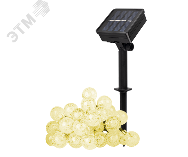 Изображение товара Гирлянда солнечная светодиодная SLR-G05-30Y шарики, желт (шт)