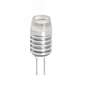 Лампа светодиодная LED 1.5Вт G4 12В AC/DC теплый
