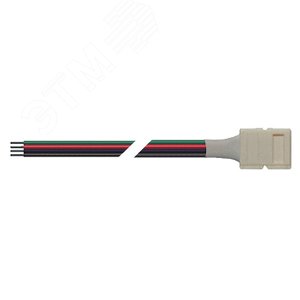 Коннектор для светодиодной ленты PLSC-10x4/15 (5050RGB) уп 10шт - фото 1