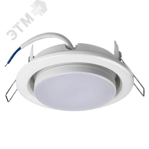 Светильник ФВО-20W встраиваемый под лампу GX53 белый JazzWay - фото 2