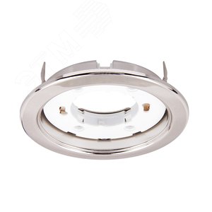 Светильник встраиваемый под лампу GX53 PGX53 10639.7 никель глянцевый - фото 2