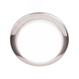 Светильник встраиваемый под лампу GX53 PGX53 10639.7 никель глянцевый - фото 4