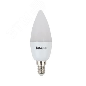 Лампа светодиодная LED 9Вт Е14 теплый матовая свеча