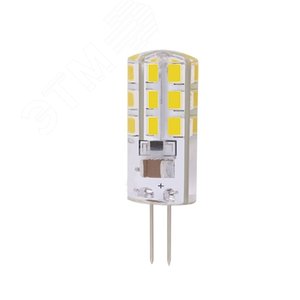 Лампа светодиодная LED 3Вт G4 200Лм теплый 220V/50Hz