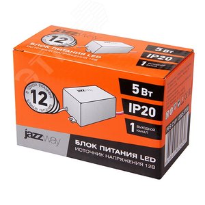 Драйвер LED PPS CVP 12005 IP20 5w 1032423 JazzWay - 2