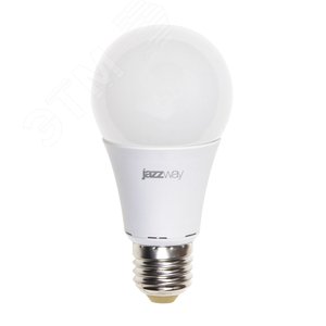 Лампа светодиодная LED 11w E27 теплый матовый груша Jazzway