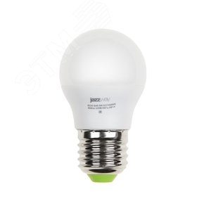 Лампа светодиодная LED 5Вт E27 400Лм белый матовая шар 230V/50Hz ECO