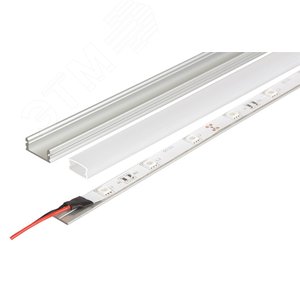 Профиль влагозащищенный PAL 1808 (2м) (с матовым рассеивателем) - фото 2