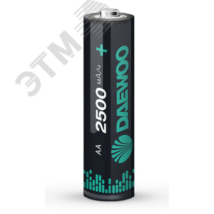 Аккумулятор DAEWOO AA (2500mAh) Ni-MH блистер, 2 шт. - фото 2